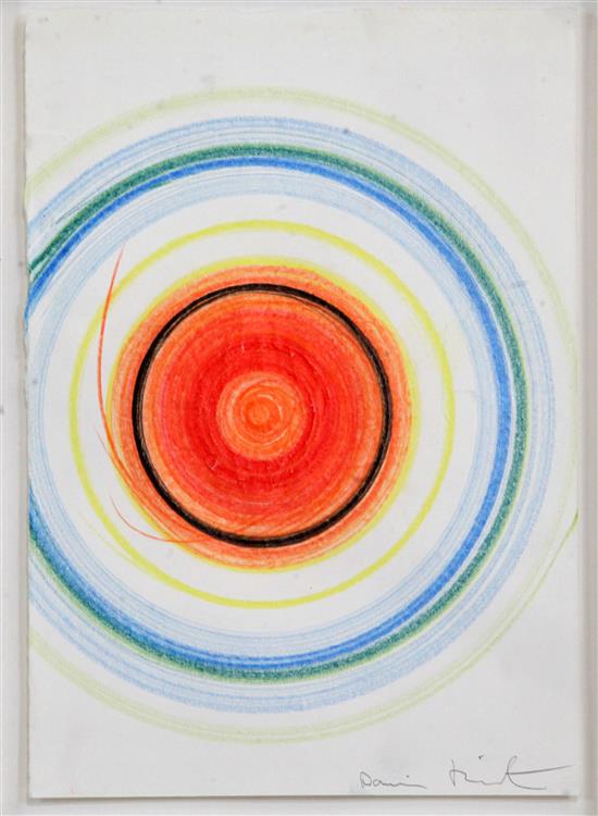 § Damian Hirst (b.1965) Untitled spin 11.5 x 8.25in.